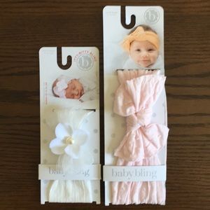 NWT Baby Bling Bows